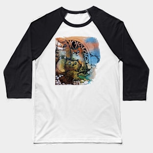 3 cat Baseball T-Shirt